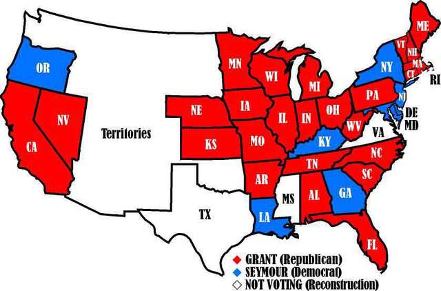 Grant is elected president