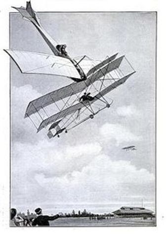 First mid-air collision