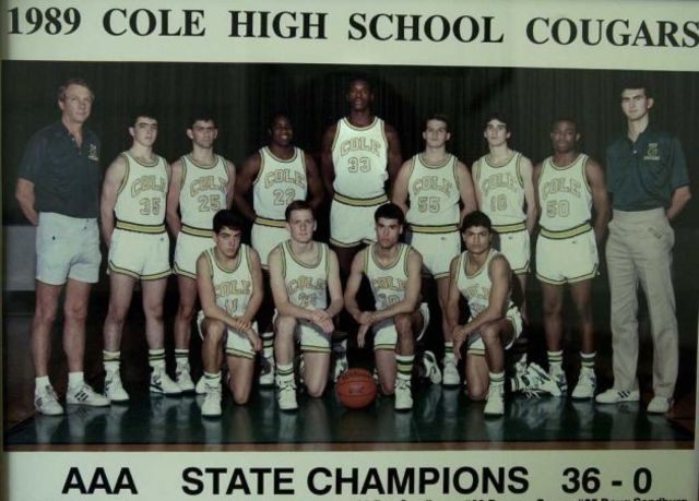 Shaq's Public School Basketball team.