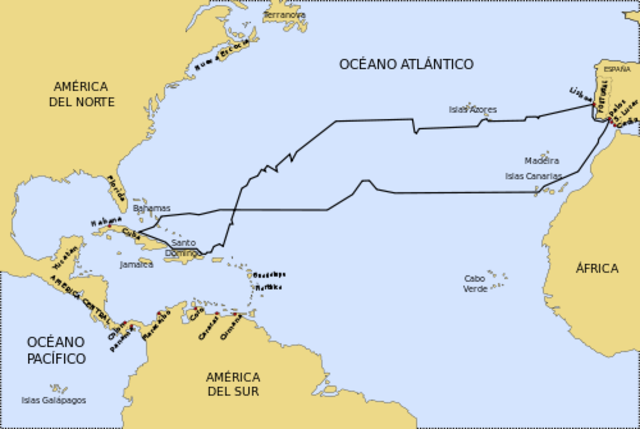 Columbus' First Voyage