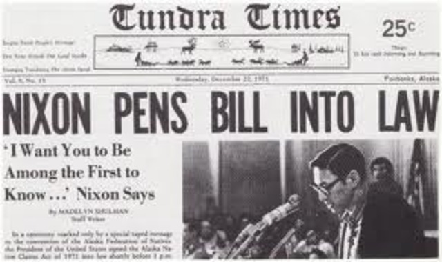 Alaska Native Claims Settlement Act