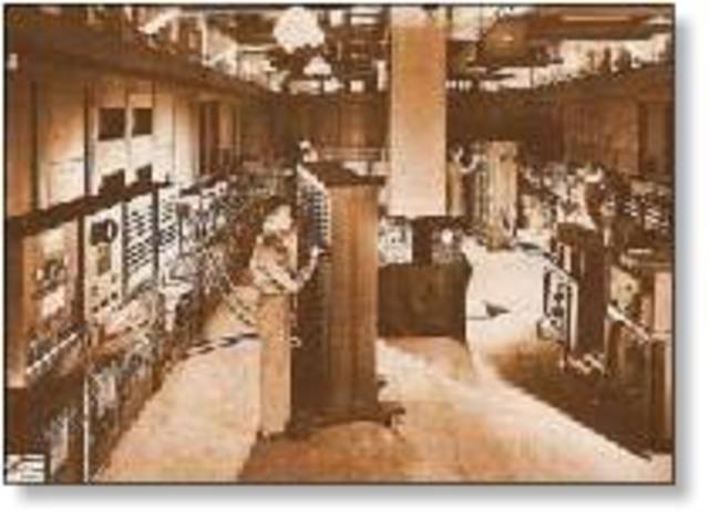 "Eniac" ЭВМ первого поколения