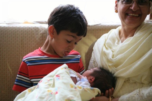 My little brother is born!