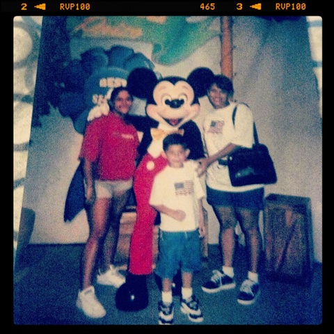 The day I met mickey for the very first time