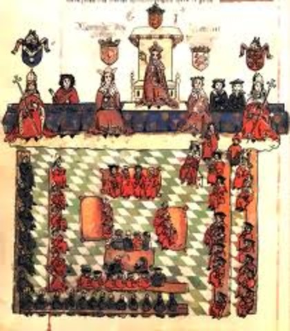 Parliament is formed in England