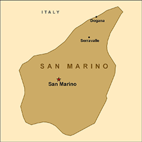 San Marino became communist socialist coalition.