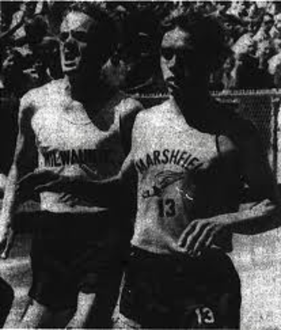 Pre's first track Meet