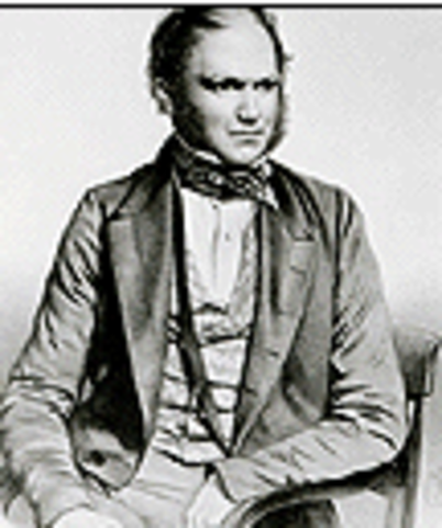 Darwin published on The Origin of Species