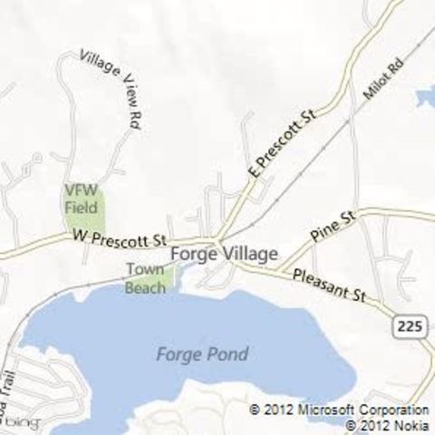 First mill in Forge Village is erected [then part of the town of Groton]