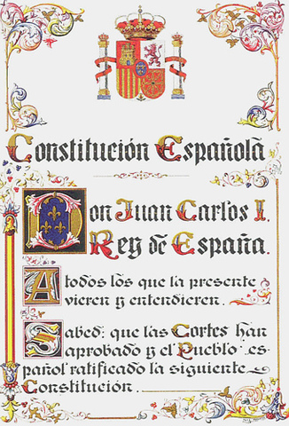 APROBACIÓN DE LA CONSTITUCION ESPAÑOLA