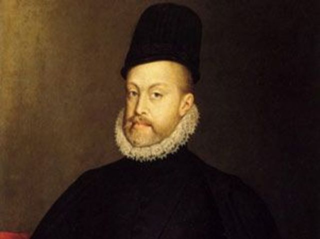 Felipe II reina en España