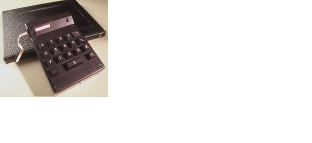 Hand held pocket calculator invented
