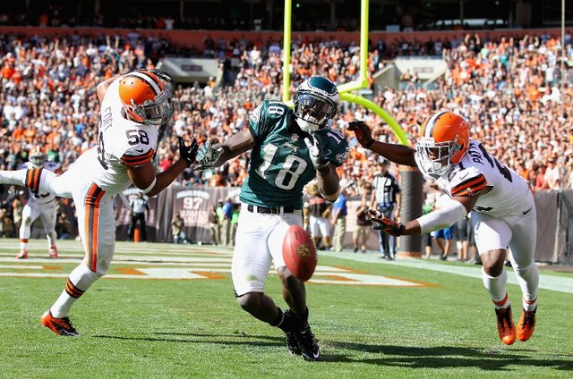 Cleveland Browns lose to the Philadelphia Eagles 17-16