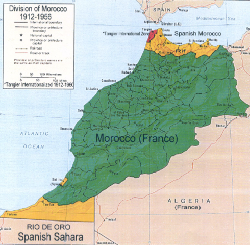 Conflicts over Morocco