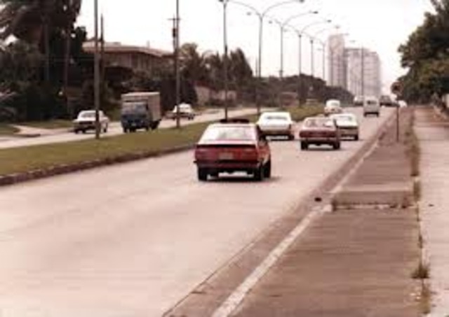 Way back to Betty's house.