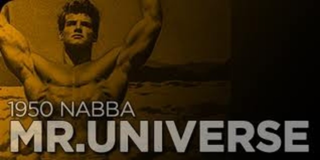 First Mr. Universe competition