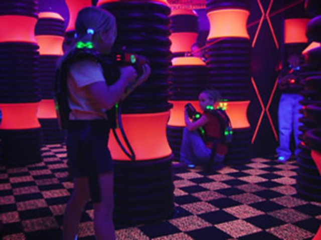 First time I went laser taging