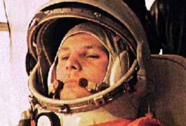 Yuri Gagarin was the first man into space; sent by Russia
