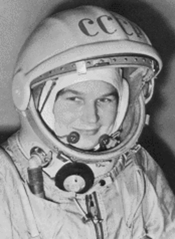 Valentina Tereshkova was the first woman in space; sent by Russia
