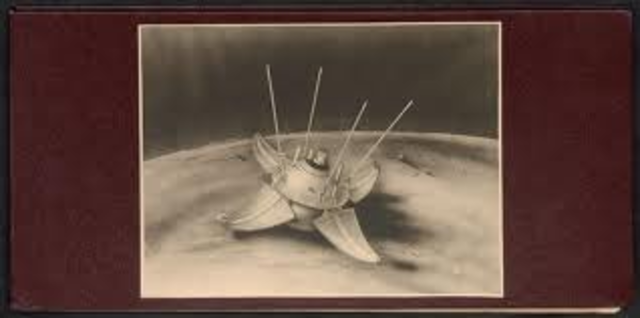 First moon probe that landed; luna 9 by the Soviet Union