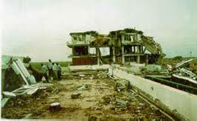 USA launches a missile