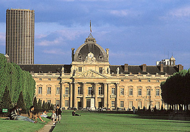 Napoleon attends the Paris military Acadedmy
