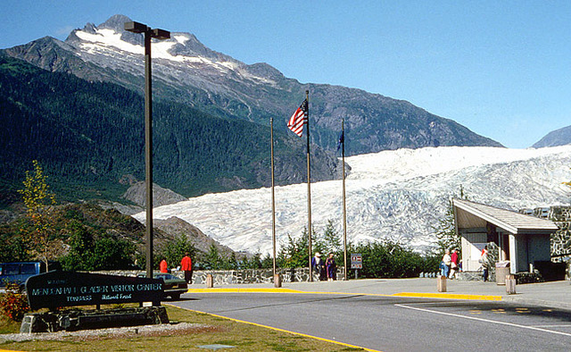Mendenhall glacier trek