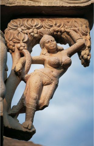 Yakshi Bracket Figure