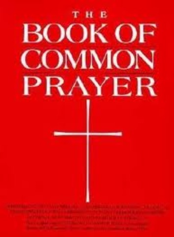 Book of Common Prayer is Adopted by English Church
