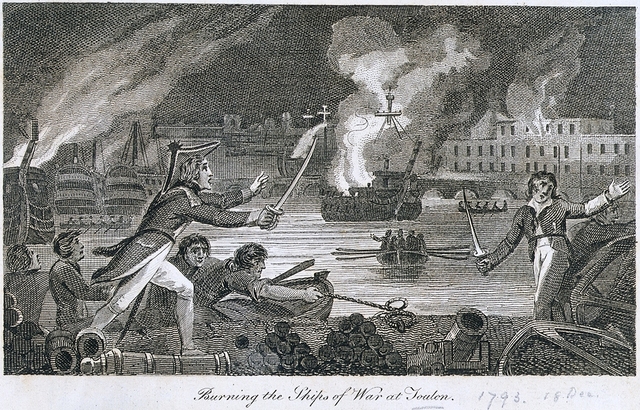 Toulon captured by the British