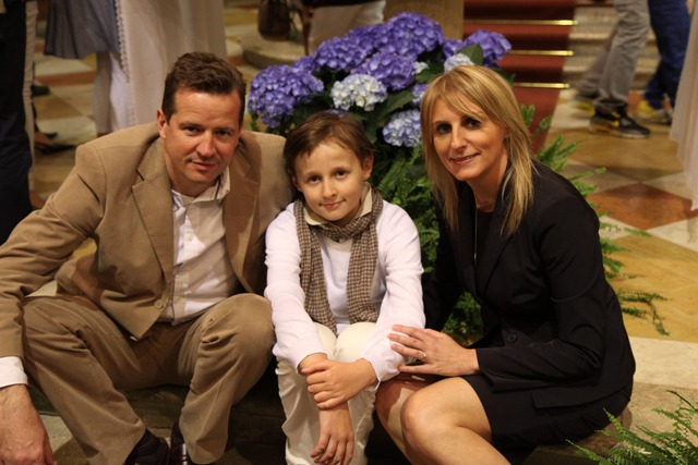 My first holy communion