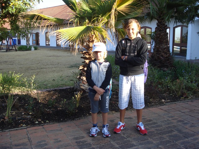 My first day of school in johannesburg