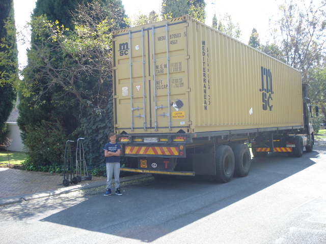 When I first arrived in South Africa