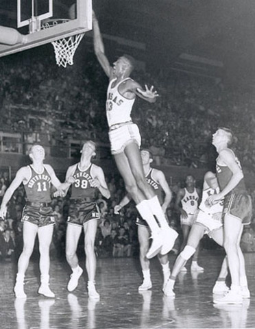 Wilt goes to the University of Kansas
