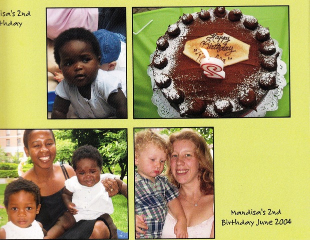 Mandisa's second birthday