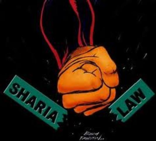Sharia law Comes into place!