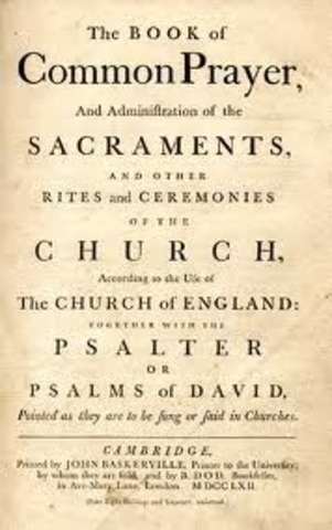 The First Book of Common Prayer