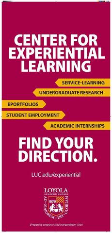 Director, Experiential Learning, Loyola University Chicago
