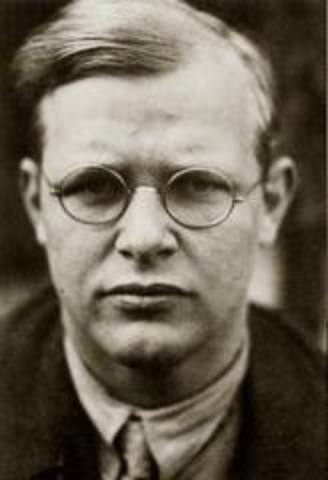 Birth of Dietrich Bonhoeffer