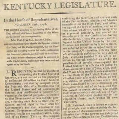 Kentucky Resolution