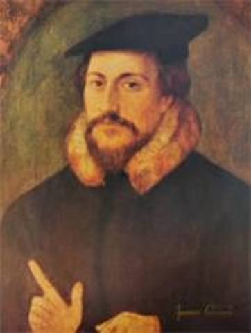 John Calvin Born in Noyon, France