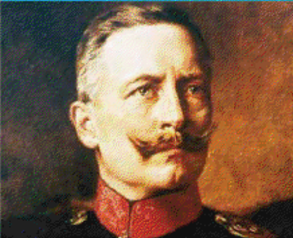Rise of Kaiser Wilhelm II and resignation of Bismarck,