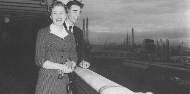 One millionth post-war migrant!