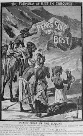 The British invade Sudan.
