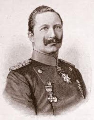 Rise of Kaiser Wilhelm II and resignation of Bismarck, lapse of treaty with Russia.