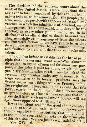 McCulloch v. Maryland