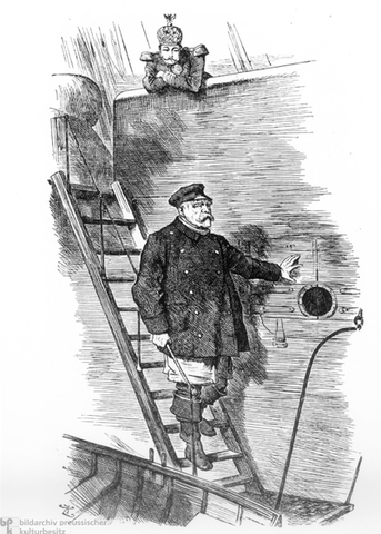 Rise of Kaiser Wilhelm II and resignation of Bismarck, lapse of treaty with Russia.