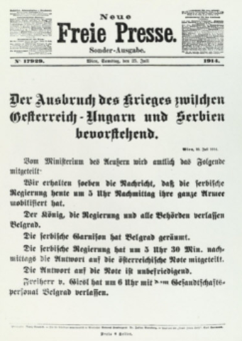 The First Decloration of War