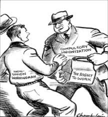 Rise in aint-union measures by employers