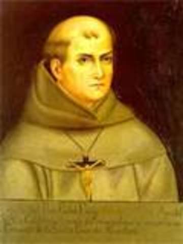 Father Junipero Serra founds nine missions in southwest North America.